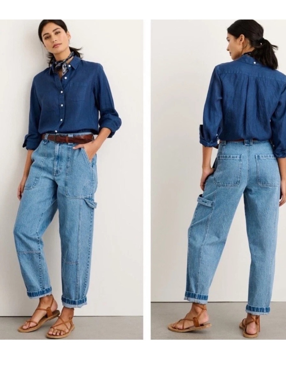 Alex Mill Phoebe Denim Carpenter Pants Pants Size 4